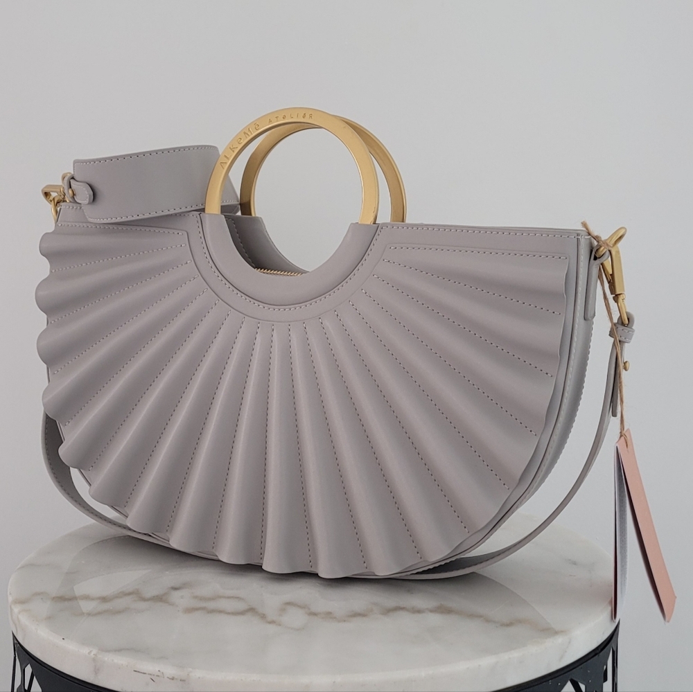 ALKEME ATELIER Water Moon Satchel Bag MSRP $550